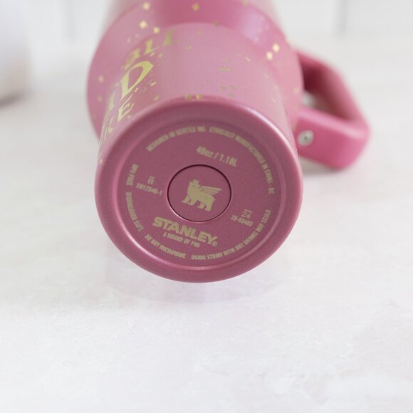 Custom Engraved Cheshire Alice in Wonderland Starbucks x Stanley Berry Pink - Picture 7 of 9